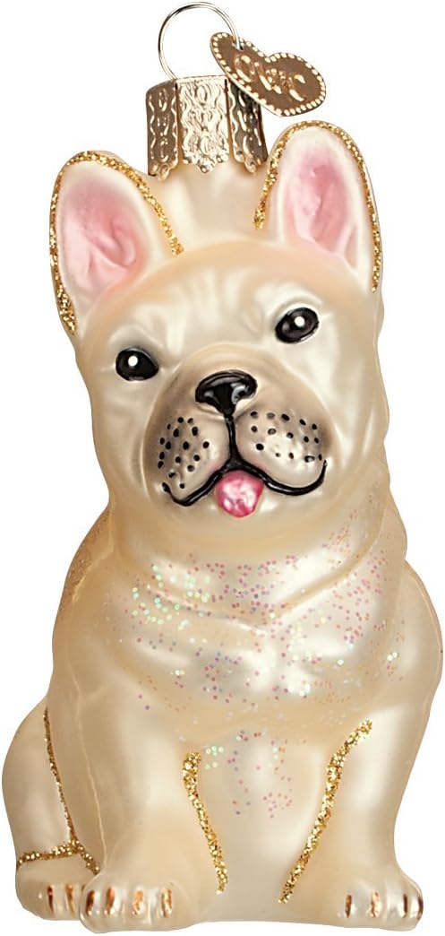 Old World Christmas Black Labrador Dog Collection Glass Blown Ornaments for Christmas Tree 3.75 x 1.5 - Homesidy.com