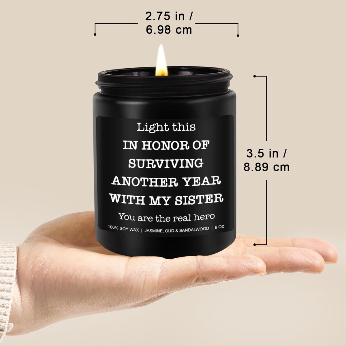 Younift Funny Scented Candle - Brother in Law Gifts, Christmas, Stocking Stuffers, Birthday, Cool Gifts for Brother in Law, Best BIL - 9 oz Jar Candle, Soy Wax - Homesidy.com