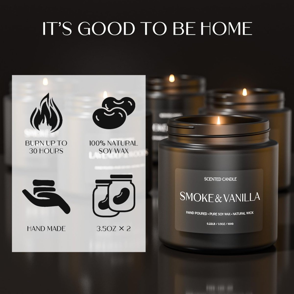 Waxcanpy Scented Candle Gift Set, Soy Candles for Women, Sleep Candles for Home Scented, 2 Pack Aromatherapy Candle for Relaxing, Sleep, Stress Relief &amp; Home Decor - Homesidy.com