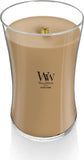WoodWick Marine Amber Holiday Candle Gifts for Women and Men, 9.7 oz Precious Metals Collection with Crackling Wick - Homesidy.com