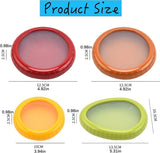 Winb Set of 4 Reusable Fruit and Veggie Savers - Ideal for Avocados, Tomatoes, Apples, Garlic, Onions, and More - Homesidy.com
