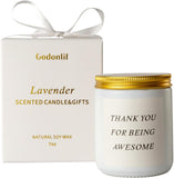 GODONLIF Birthday Gifts for Women, Unique Friendship Gift for Best Friend Birthday, Her, BFF, Sisters, Besties, Mom, Natural Soy Wax Candle for Mom, Funny Lavender Scented Candles - Homesidy.com