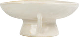 Creative Co - Op Stoneware Bowl w Reactive Glaze, White - Homesidy.com