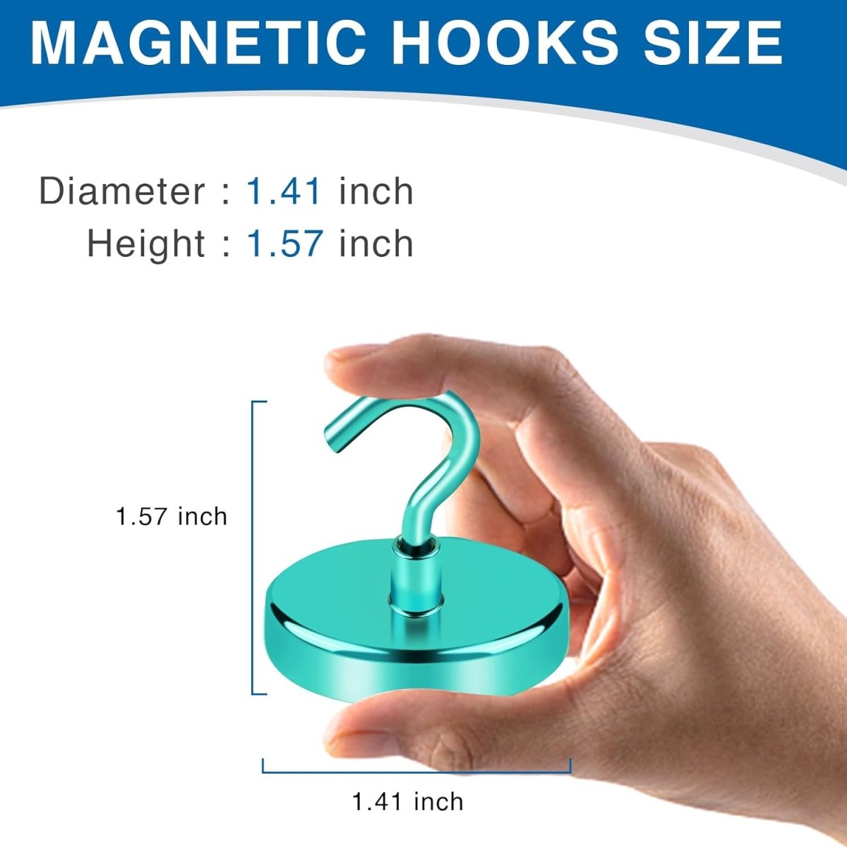LOVIMAG Magnetic Hooks, 12 Pack 30lbs Magnet Hook 2025 Cruise Cabin Ship Essentials Heavy Duty Strong Magnets Refrigerator Fridge Hanging for Classroom Beach Vacation Kitchen Grills Home (Black) - Homesidy.com