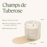 LA JOLIE MUSE Christmas Candle | Ruby Berry Bliss | Mandarin Cranberry &amp; Plum | 10 oz Festive Candle | 55 Hours Clean Burn | Gift for Women &amp; Family - Homesidy.com