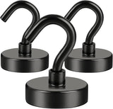 DIYMAG Garage Storage Hooks 6 Pack, 30lbs 2025 Cruise Cabin Ship Essentials N52 Magnetic Hook Heavy Duty Strong Wall Mount Magnets Fridge for Classroom Wall Mount Kitchen Grills Silver - Homesidy.com