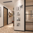 Doeean Home Wall Decor Letter Signs Acrylic Mirror Wall Stickers Decorations for Living Room Bedroom Home Decor Wall Decals (Silver, 47.2 X 15.3IN) - Homesidy.com