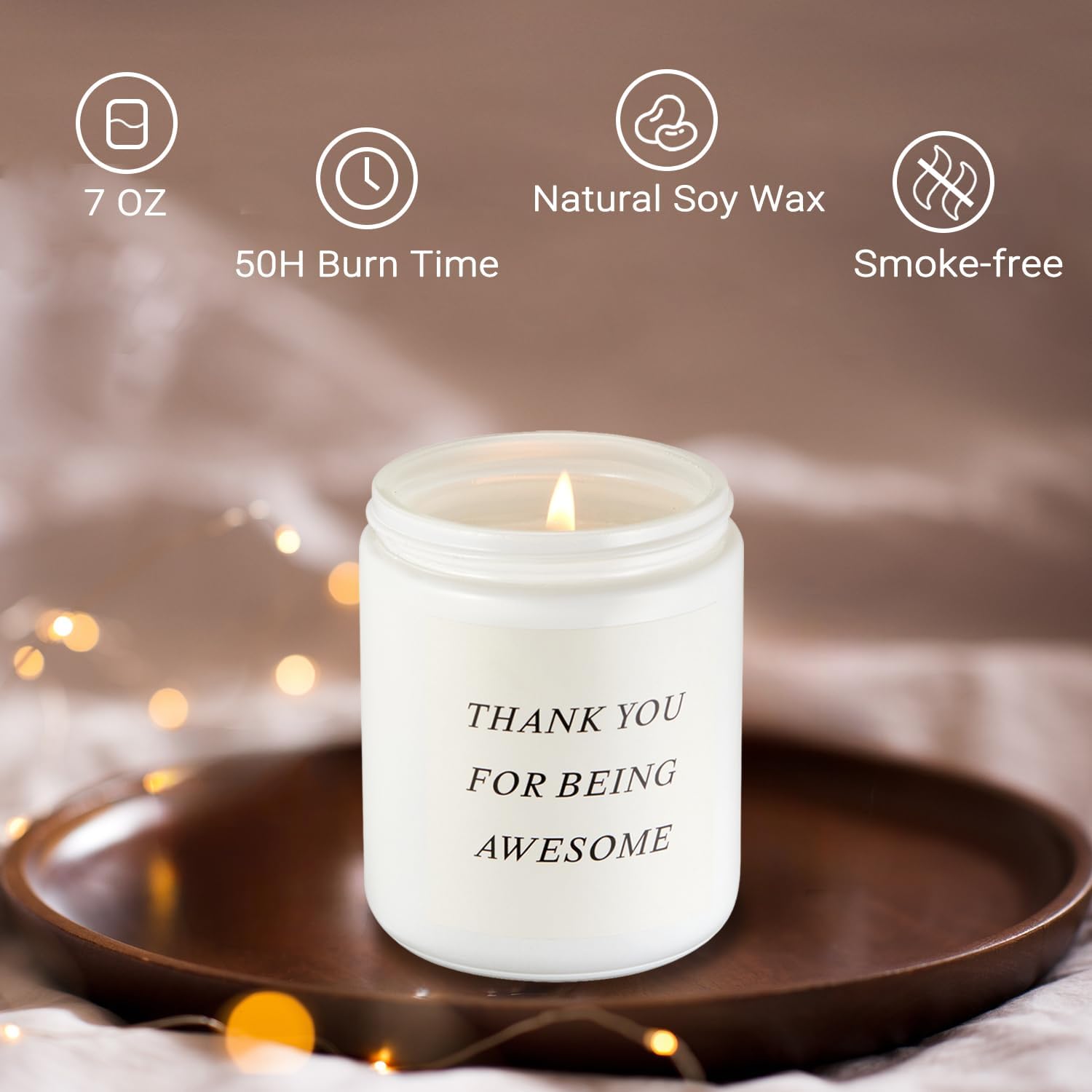 GODONLIF Birthday Gifts for Women, Unique Friendship Gift for Best Friend Birthday, Her, BFF, Sisters, Besties, Mom, Natural Soy Wax Candle for Mom, Funny Lavender Scented Candles - Homesidy.com