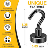 DIYMAG Magnetic Hooks, 30lbs Magnet Hook 2025 Cruise Cabin Ship Essentials Heavy Duty Strong Magnets Refrigerator Fridge Hanging for Classroom Beach Vacation Kitchen Grills Home 20 Pack (Silver) - Homesidy.com