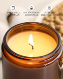 AOOVOO Scented Candles - 4PC Candle Set, 36 oz Soy Candles, Soy Candle for Home Scented, Lavender/Vanilla/Eucalyptus/Sage - Homesidy.com