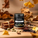 Christmas Candles - Christmas Spice Candle | 7 oz Soy Candles with Warm Cinnamon, Clove &amp; Nutmeg Aroma | Holiday Scented Candle, Cozy Winter Candle Gift for Men &amp; Women - Homesidy.com