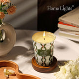 HomeLights Scented Candles for Women &amp; Men, 18oz Candle Jars Aromatherapy 4 - Wick Candle, Ideal for Rustic Modern Home Decor and Gifts, Blueberry Cheesecake - Homesidy.com