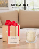 M&amp;SENSE Vanilla Scented Candles, Vegan Soy Candles, Creamy Naturally Scented, 8.1oz 42 - Hour Slow Burning Time, Toxic Free Winter Relaxing Sleep Thanksgiving Christmas Fancy Gift for Home Decor - Homesidy.com