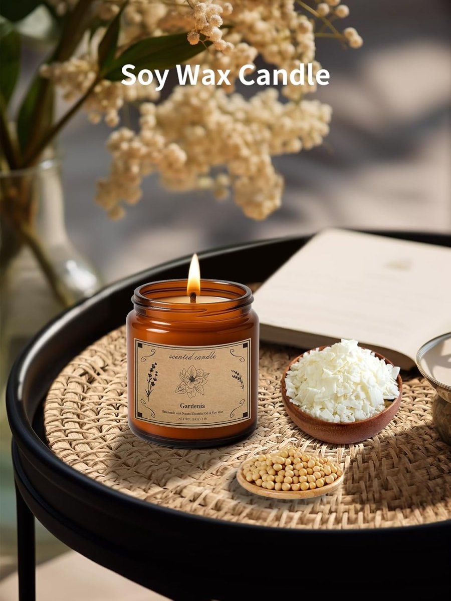 Candles for Home Scented, 16oz Large Soy Wax Lavender Scented Candle, 100 Hour Burn Time, Aromatherapy Candle, Ideal for Christmas, Anniversary, Birthday Gift - Homesidy.com