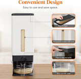 Lifewit Rice Dispenser 25 Lbs(11.3kg), Rice Storage Container Sealed Moisture Proof with Measuring Cup for Kitchen Pantry Household, BPA - Free, 1 Pack - Homesidy.com