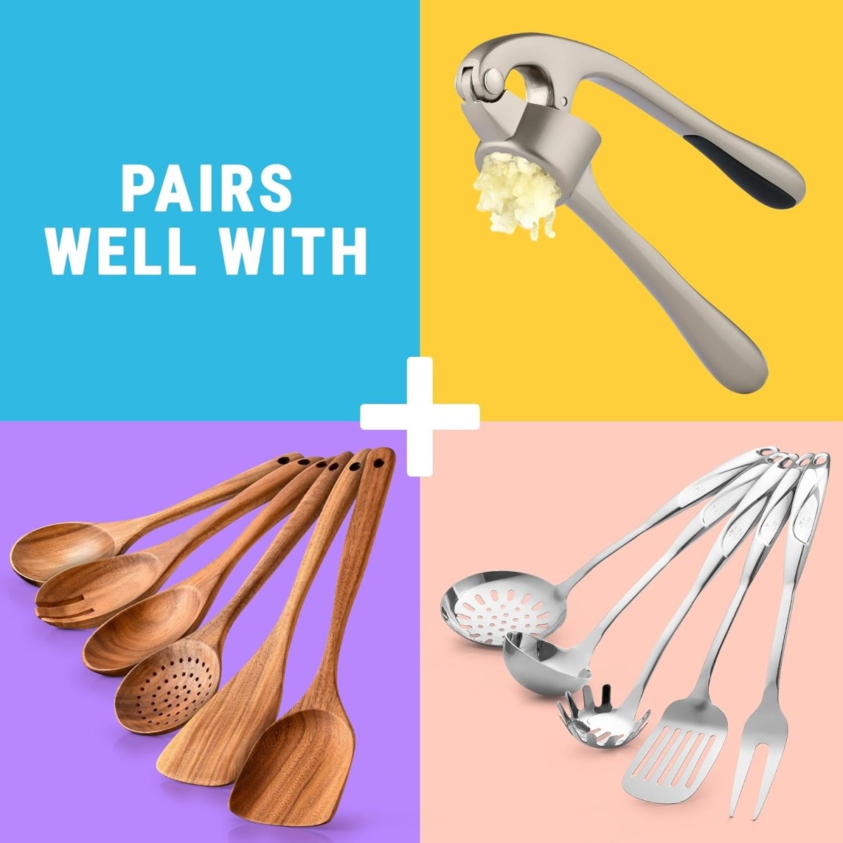 Zulay Kitchen Spoon Rest for Multiple Utensils High Heat - Resistant Silicone Drip Pad, BPA - Free Spoon Holder for Stove Top, Kitchen Gadget Holder for Ladles, Tongs, Cooking Spatula - Makes Great Gift - Homesidy.com