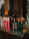 Topsics Kwanzaa Taper Candles Set of 7, 3 Red, 3 Green, 1 Black - 10 Inch Dripless Tall Candle Premium Quality Candles - Mishumaa Saba Candle - Homesidy.com