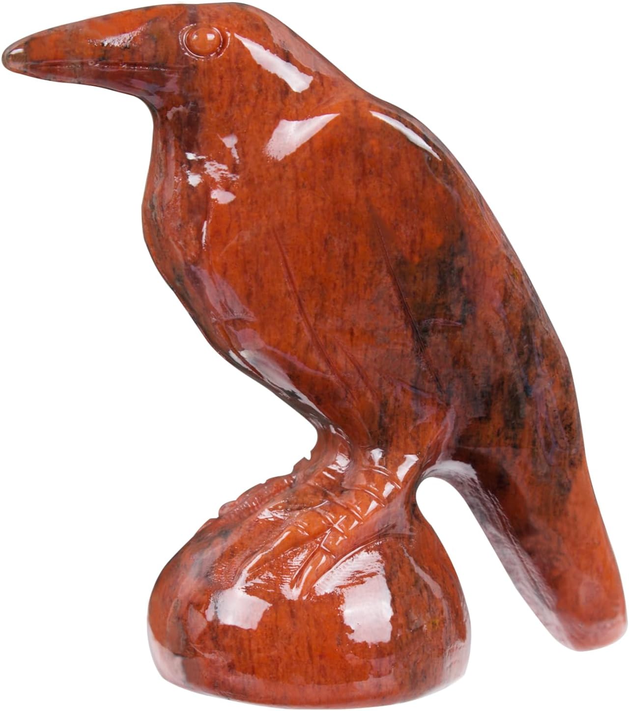 QLRSUXN Natural Black Obsidian Raven Figurines,2 Inch Healing Crystal Animal Statues,Lucky Guardian Pocket Crow Figurines as Women’s Gifts,Raven Statues for Office Home Decor and Ornament. - Homesidy.com