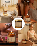Candles for Home Scented, 16oz Large Soy Wax Lavender Scented Candle, 100 Hour Burn Time, Aromatherapy Candle, Ideal for Christmas, Anniversary, Birthday Gift - Homesidy.com
