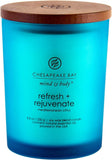 Chesapeake Bay Candle Mind &amp; Body 3 - Wick Coffee Table Jar Candle, Nourish Renew (Coconut &amp; Sandalwood) - Homesidy.com