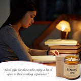 Book Lover Candle, Book Lovers Gifts, 7 oz Soy Wax Lavender Reading Candle, Birthday Reading Bookish Gifts for Women, Men, Bookworm, Librarian, Reader - Homesidy.com