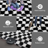 Shag Area Rugs for Bedroom Living Room,4X6 Ultra Soft Fluffy Area Rugs for Dorm, Indoor Carpet Nursery Rugs for Kids Girls Room Home Decor,Pink - Homesidy.com