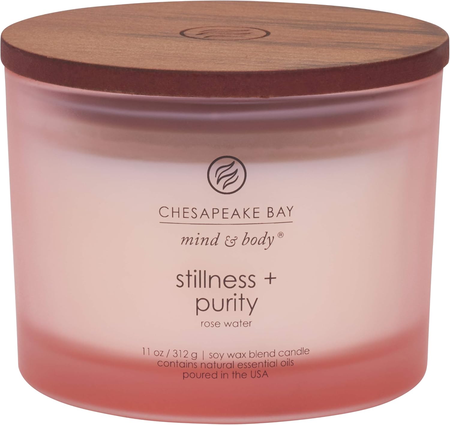 Chesapeake Bay Candle Mind &amp; Body 3 - Wick Coffee Table Jar Candle, Nourish Renew (Coconut &amp; Sandalwood) - Homesidy.com