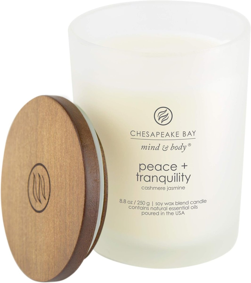 Chesapeake Bay Candle Mind &amp; Body 3 - Wick Coffee Table Jar Candle, Nourish Renew (Coconut &amp; Sandalwood) - Homesidy.com