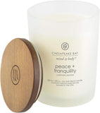 Chesapeake Bay Candle Mind &amp; Body 3 - Wick Coffee Table Jar Candle, Nourish Renew (Coconut &amp; Sandalwood) - Homesidy.com