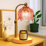 GEEZO Fragrance Candle Warmer Lamp，Electric Candle Warmer with Timer &amp; Dimmer，Mom Christmas Birthday Gifts for Women, House Warming Gifts New Home Bedroom Decor - Homesidy.com