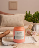 M&amp;SENSE Ode to Winter Soy Candles Strong Scented, 2 Wick Jar Candle 19.4oz 110 Hour Long Lasting, Lavender Sandalwood Organic Natural Aromatherapy Candle Gifts Bedroom Bathroom Home Decor - Homesidy.com