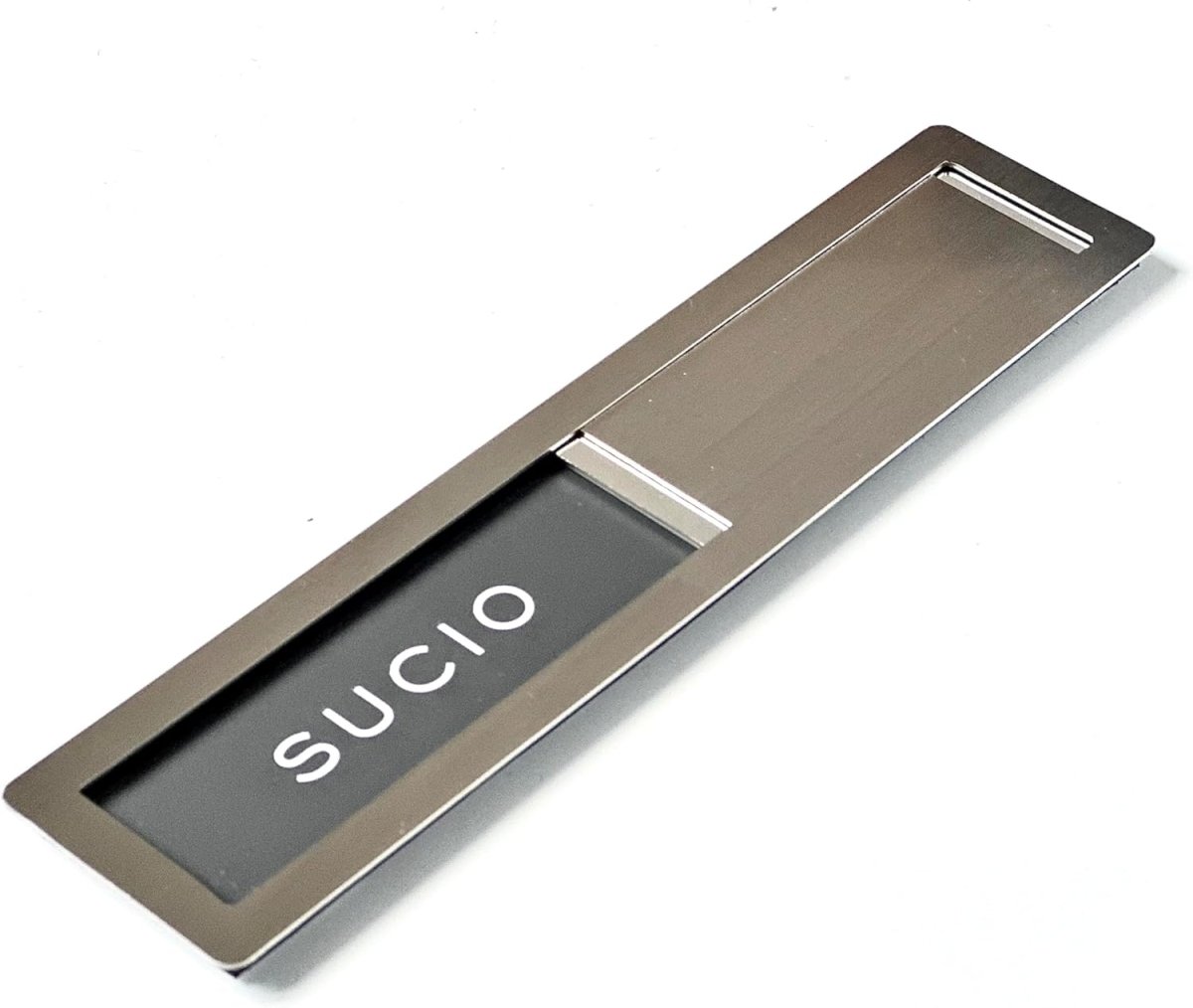 Clean dirty magnet for dishwasher, Kubik Letters Premium Stainless Steel Grade 304, Kitchen Organizers and Storage Decor Accessories, Extra Adhesive Tapes Included. - Homesidy.com