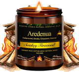 Christmas Candles - Christmas Spice Candle | 7 oz Soy Candles with Warm Cinnamon, Clove &amp; Nutmeg Aroma | Holiday Scented Candle, Cozy Winter Candle Gift for Men &amp; Women - Homesidy.com