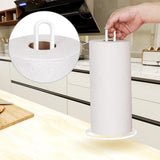 Paper Towel Holder Countertop, OBODING, Kitchen Paper Towel Stand Holder for Kitchen Organization and Storage, Paper Towel Holders for Standard and Large Size Rolls (Black) - Homesidy.com
