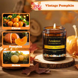 Christmas Candles - Christmas Spice Candle | 7 oz Soy Candles with Warm Cinnamon, Clove &amp; Nutmeg Aroma | Holiday Scented Candle, Cozy Winter Candle Gift for Men &amp; Women - Homesidy.com