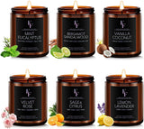 Vanilla Coconut Candle, Scented Candle for Home Soy Wax Candle, Aromatherapy Candle Gift for Women Men, 7oz - Homesidy.com