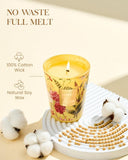 M&amp;SENSE Extra Large Candle Creamy Vanilla Scented, 3 - Wick 35oz 150H Long Lasting, Natural Soy Wax Aromatherapy Candle for Stress Relief, Home Fragrance Fall Winter Christmas Thanksgiving Gifts - Homesidy.com