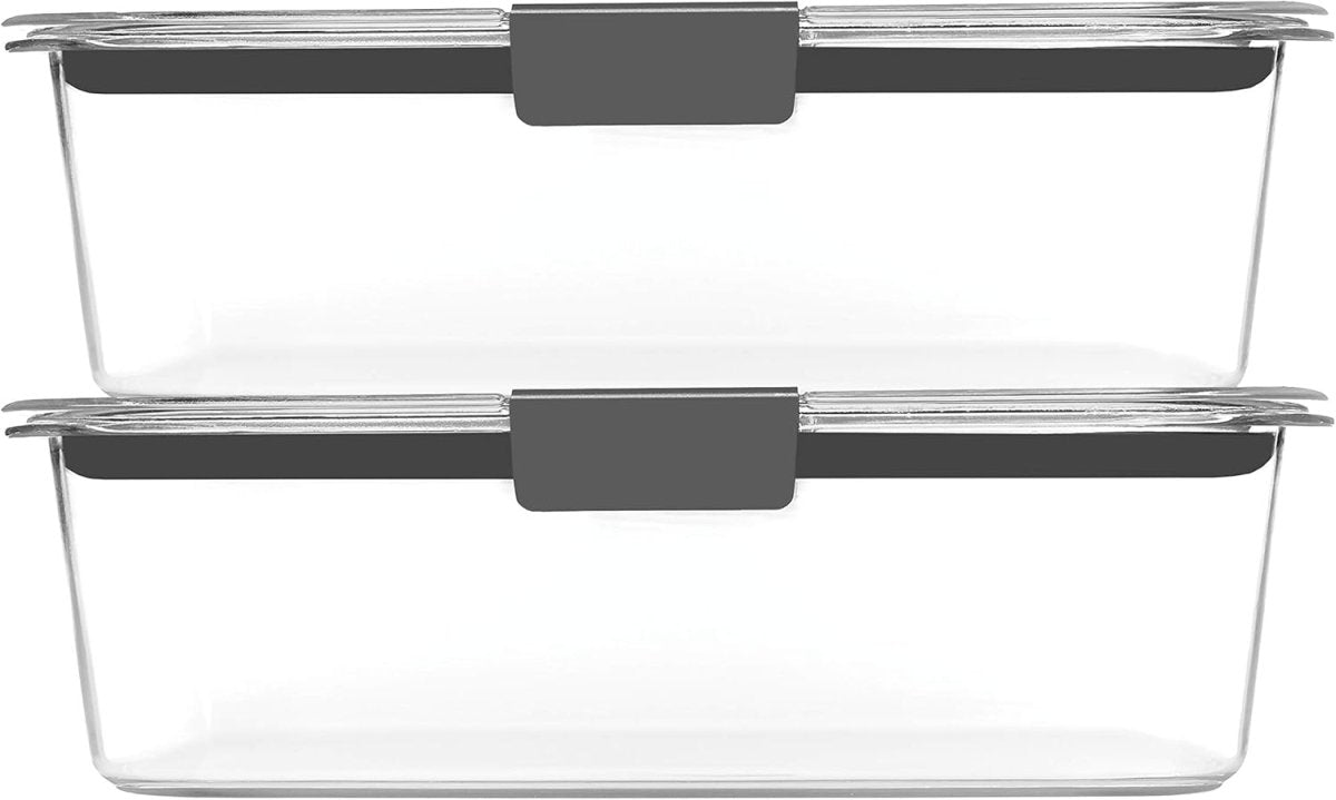 Rubbermaid Brilliance BPA - Free Airtight Food Storage Containers, 24 - Piece Set, Easy for Meal Prep, Lunch &amp; Leftovers - Homesidy.com