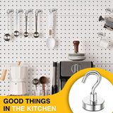 DIYMAG Magnetic Hooks, 30lbs Magnet Hook 2025 Cruise Cabin Ship Essentials Heavy Duty Strong Magnets Refrigerator Fridge Hanging for Classroom Beach Vacation Kitchen Grills Home 20 Pack (Silver) - Homesidy.com