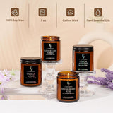 Vanilla Coconut Candle, Scented Candle for Home Soy Wax Candle, Aromatherapy Candle Gift for Women Men, 7oz - Homesidy.com