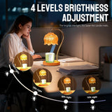 GEEZO Fragrance Candle Warmer Lamp，Electric Candle Warmer with Timer &amp; Dimmer，Mom Christmas Birthday Gifts for Women, House Warming Gifts New Home Bedroom Decor - Homesidy.com