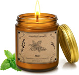 Candles for Home Scented, 16oz Large Soy Wax Lavender Scented Candle, 100 Hour Burn Time, Aromatherapy Candle, Ideal for Christmas, Anniversary, Birthday Gift - Homesidy.com