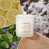 LA JOLIE MUSE Christmas Candle | Ruby Berry Bliss | Mandarin Cranberry &amp; Plum | 10 oz Festive Candle | 55 Hours Clean Burn | Gift for Women &amp; Family - Homesidy.com