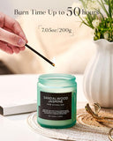 M&amp;SENSE Eucalyptus &amp; Mint Soy Candles for Home Scented, 11.6oz 70 Hour Burn Aromatherapy Candle Gift for Stress Relief, Meditation, Yoga, Relaxing SPA, Reusable Jar for Men and Women - Homesidy.com