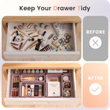 A - LuGei 【Military Grade Drawer Organizer, 【𝟱𝗦𝗶𝘇𝗲】 Makeup organizer, 【Holds 177 Items】 Bathroom Organizers and Storage, Organization and Storage, Desk Drawer Organizer for Bathroom Vanity - Homesidy.com