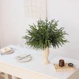 20 Pcs Christmas Norfolk Pine Branches - 18&34; Real Touch Artificial Norfolk Pine Branch Faux Plants Stem Fake Greenery Pine Picks for Vase DIY Crafts Garland Wreath Home Indoor Outdoor Decoration - Homesidy.com