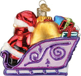 Old World Christmas Rudolph and Clarice Glass Blown Ornament for Christmas Tree, Handcrafted Holiday Decoration, Rudolph Collection - Homesidy.com
