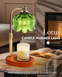 Modern Candle Warmer Lamp with Timer, Dimmable Candle Lamp Warmer, Men Women Christmas Birthday Gifts, Black Candle Warmer, Adjustable Candle Light Warmer, Cozy Living Room Bedroom Home Decor - Homesidy.com