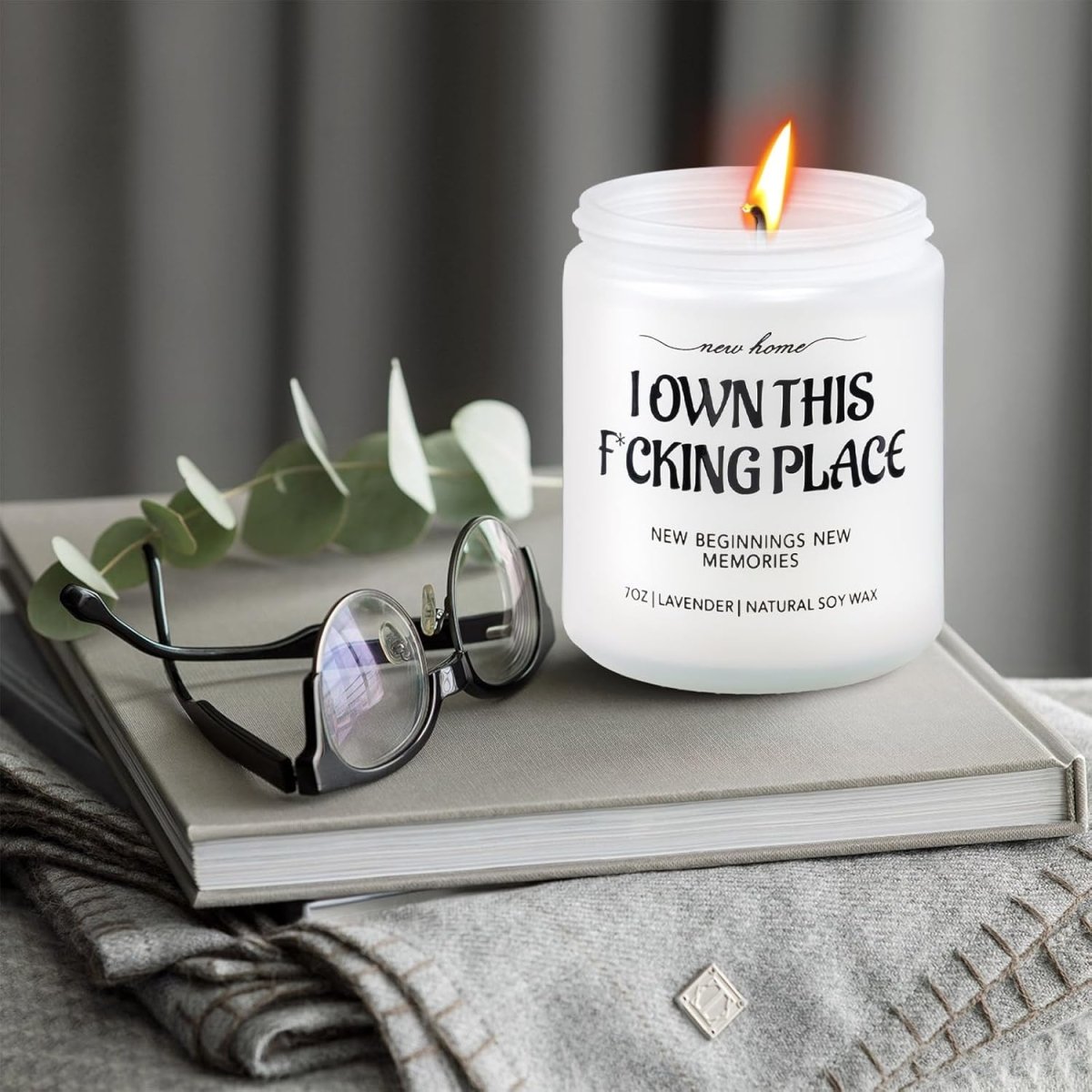 Niviy Gifts for Women, Christmas Scented Candle Stocking Stuffers, Valentines Galentines Day Gifts, Funny Candle for Women, Sister Christmas Gift for Sisters, Friend Cute Birthday Anniversary 7oz - Homesidy.com