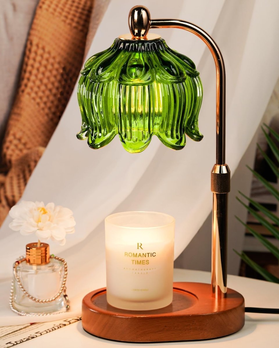 Modern Candle Warmer Lamp with Timer, Dimmable Candle Lamp Warmer, Men Women Christmas Birthday Gifts, Black Candle Warmer, Adjustable Candle Light Warmer, Cozy Living Room Bedroom Home Decor - Homesidy.com